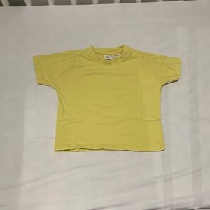 Yellow Zara shirt